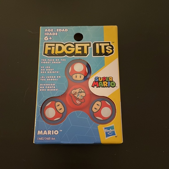 SUPER MARIO BROS. Lot of 6 fidget spinners - Picture 8 of 9